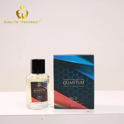 Nước Hoa Nam Cao Cấp QUANTUM No3 Nam Tính, Lịch Lãm, Bí Ẩn Lưu Hương 7-12 Tiếng 50ml