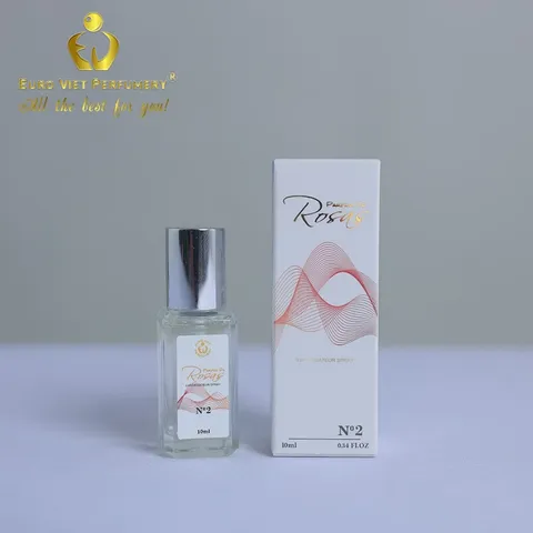 Nước hoa ROSAS No.2 Thanh Lịch, Sang Trọng, Gợi Cảm Lưu Hương 7-12 Tiếng 10ml