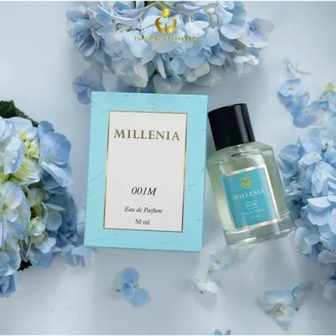 Nước hoa ham cao cấp MILLENIA 001M thơm lâu nam tính, tinh tế, tươi mát lưu hương 7-12 Tiếng 50ml