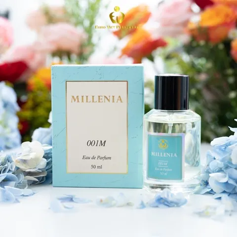 Nước hoa ham cao cấp MILLENIA 001M thơm lâu nam tính, tinh tế, tươi mát lưu hương 7-12 Tiếng 50ml
