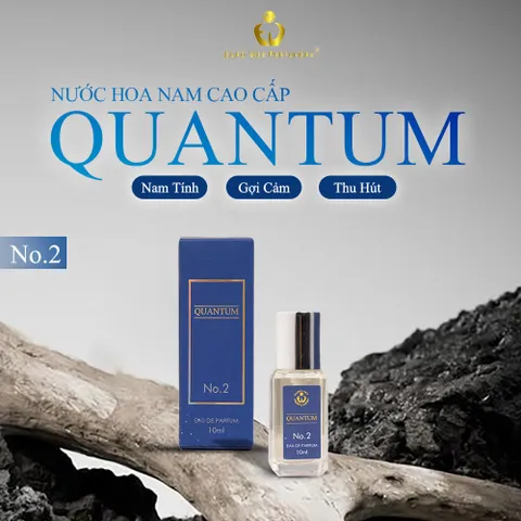 Nước Hoa Nam Cao Cấp QUANTUM NO.2 Euro Viet Perfumery 10ml
