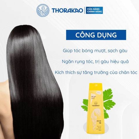 Gội Xả Thorakao 2IN1 Củ Tỏi Ngừa Gàu Giảm Ngứa 400ML