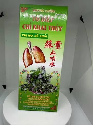 Tô Diệp Chỉ Khái Thuỷ – Giảm Ho, Tan Đờm, Bổ Phổi, Giảm Rát Cổ Họng & Khan Tiếng
