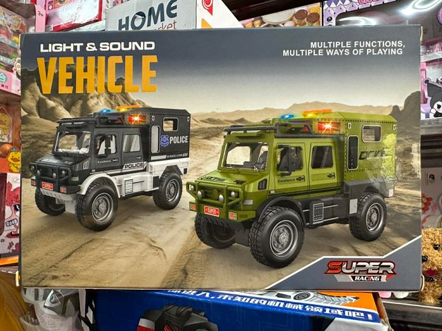 Xe Offroad 8 Bánh Đồ Chơi Có Đèn Và Âm Thanh Xe Ô Tô Địa Hình Mô Hình 9901 9903 Light Sound Vehicle