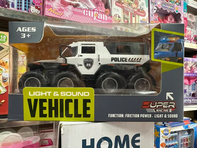 Xe Offroad 8 Bánh Đồ Chơi Có Đèn Và Âm Thanh Xe Ô Tô Địa Hình Mô Hình 9901 9903 Light Sound Vehicle