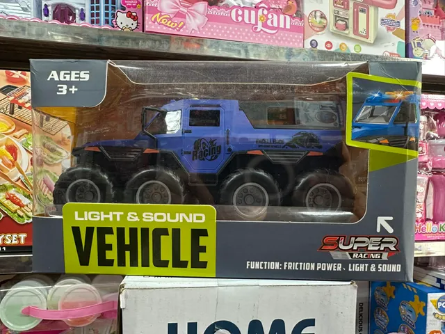 Xe Offroad 8 Bánh Đồ Chơi Có Đèn Và Âm Thanh Xe Ô Tô Địa Hình Mô Hình 9901 9903 Light Sound Vehicle