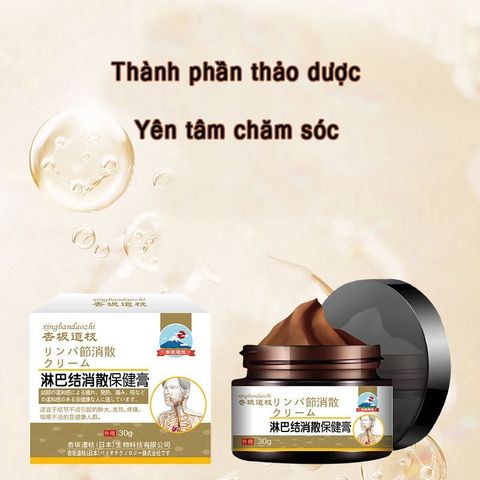 Kem tan hạch bạch huyết SHIXENDO Nhật Bản - Kem SHIXENDO giảm u hạch, u tuyến giáp, u lành tính
