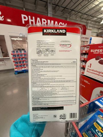 Kẹo cai thuoc la Kirkland Signature Quit 2 Gum Ice Mint 150 viên