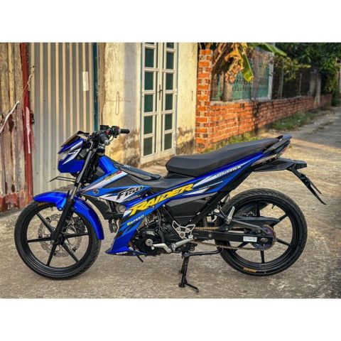 Tem rời raider xanh đen mẫu chế đẹp 2023 , tem 3 lớp bền màu - Decal Cao Cấp Nhất