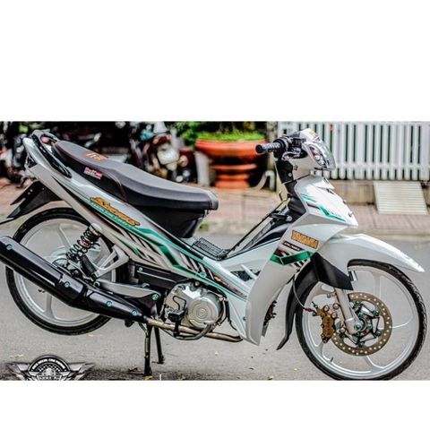 Tem rời sọc xanh lục bảo Full trắng