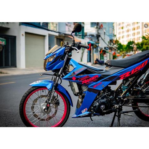 [FreeShip] [Ảnh thật] Tem rời Raider 150Fi - Mẫu hồng đen - Chuẩn From cực đẹp Quyen Decal