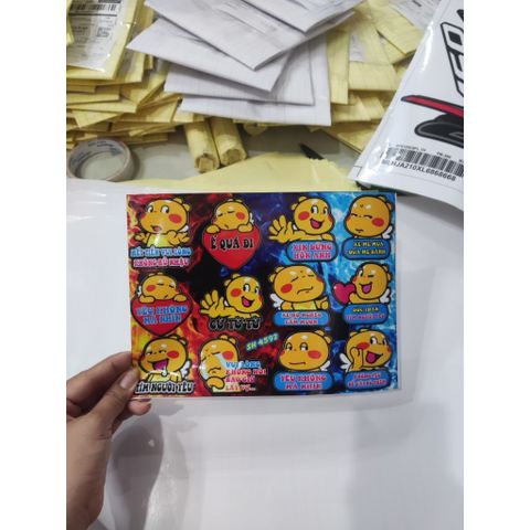 Tem sticker khủng long dễ thương  SH 4592