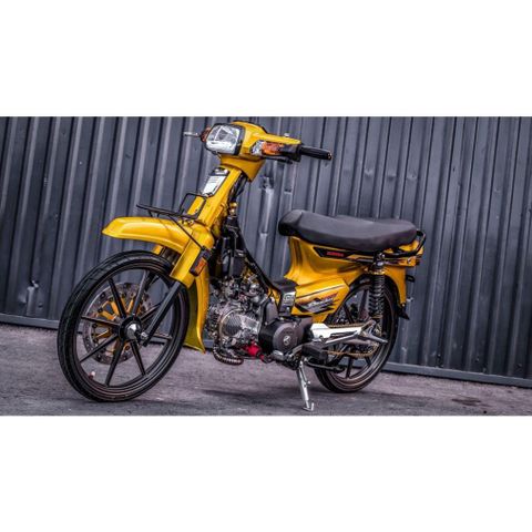 Tem Rời Dán Xe Dream Mẫu Ex5 Vàng Xám Đen Cực Đẹp, Hàng 3 Lớp Chất Lượng Cao Quyen Decal