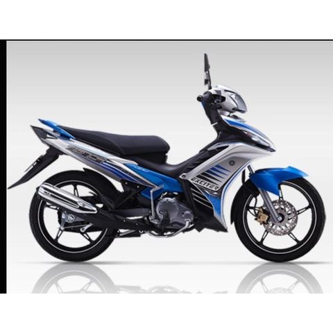 Tem Rời Exciter 135 Zin 2014 Dán Xe Xám Bạc - Tem Chuẩn Hình - Không Phai Màu Trọn Đời  - Decal In Chất Lượng