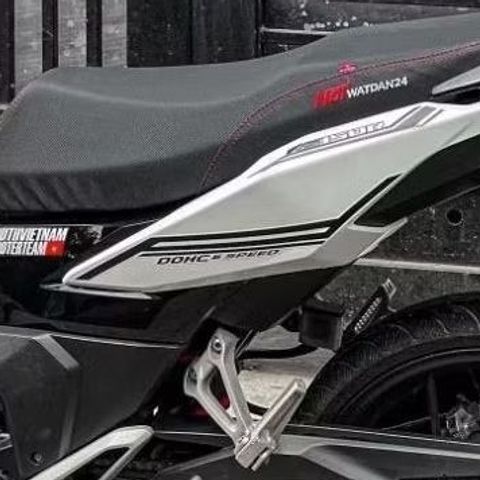 TEM DÁN XE WINNER X V3 MÀU TRẮNG ĐEN CỰC ĐẸP - Decal Cao Cấp Nhất
