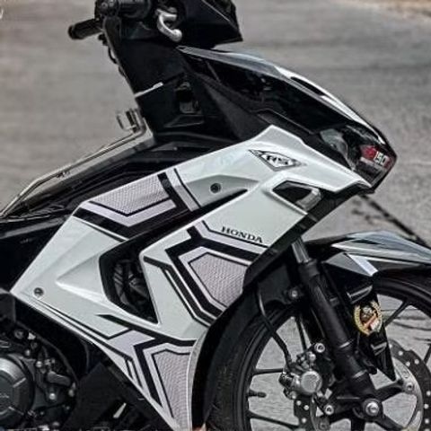 TEM DÁN XE WINNER X V3 MÀU TRẮNG ĐEN CỰC ĐẸP - Decal Cao Cấp Nhất