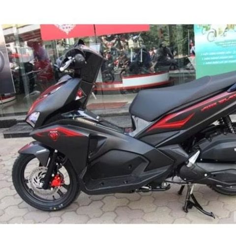 Tem Rời Dán Xe Air Blade 2017 Mẫu Zin Đỏ Đen Nhám Cực Đẹp, Hàng 3 Lớp Chất Lượng Cao Quyen Decal