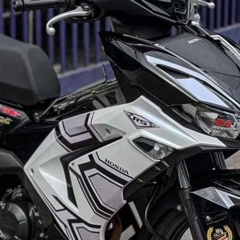 TEM DÁN XE WINNER X V3 MÀU TRẮNG ĐEN CỰC ĐẸP - Decal Cao Cấp Nhất