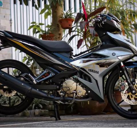 Tem Rời Exciter 150 Xám Đen Mới 2023  - Decal In Chất Lượng