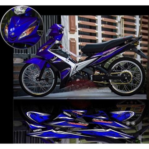 Tem rờ exciter 2010 mẫu Zin xe đen phối nhiều màu