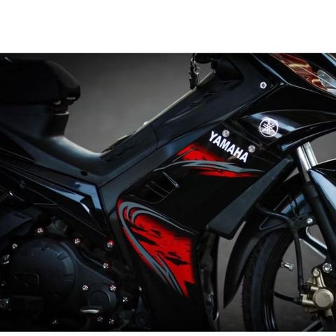 [Siêu Sale] [FreeShip] TEM RỜI mẫu Spark đỏ đen cho Exciter 2006-2010 - có thể đổi màu tùy ý Quyen Decal