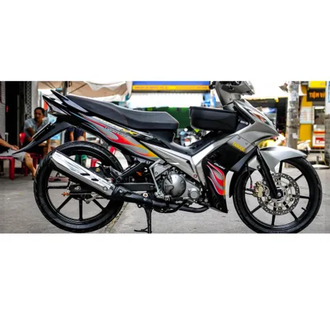[FreeShip] [Ảnh thật] Tem rời Exciter135 - Mẫu CryptonX - Tem lửa Cam - Chuẩn From cực đẹp Quyen Decal