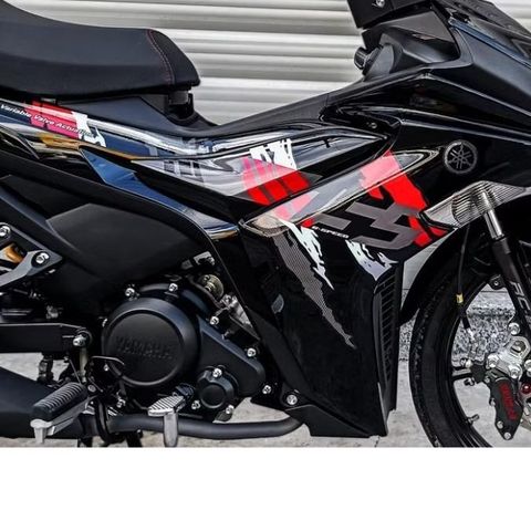 [FreeShip] [Ảnh thật] Tem rời Exciter 155 - Mẫu Y16ZR Special đỏ đen - Chuẩn From cực đẹp Quyen Decal