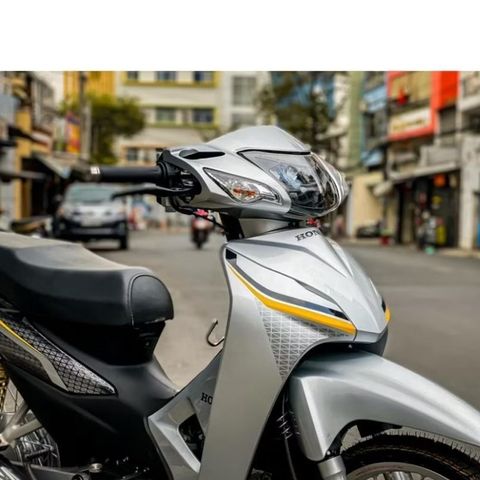 tem rời wave 110 bạc đen vàng mẫu mới 2023 , tem 3 lớp bền màu - Decal Cao Cấp Nhất