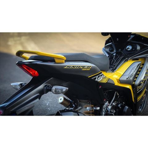 tem rời exciter 155 vàng xám Sniper cover 150 đẹp mắt - Decal Cao Cấp Nhất