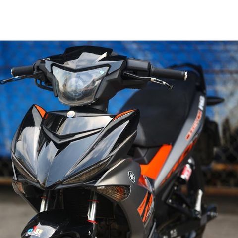 Tem Rời Dán Xe Exciter 150 Mẫu RC Xám Cam Đen Zin Cực Đẹp, Hàng 3 Lớp Chất Lượng Cao Quyen Decal