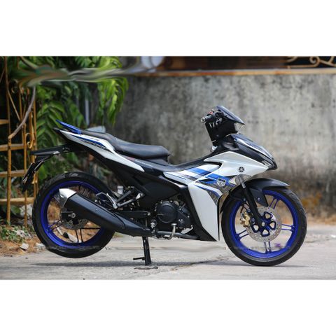 Tem rời Exciter 155 Y16ZR 2022 trắng đen xanh , in sắc nét, 3 lớp không phai màu CM00099 1 2