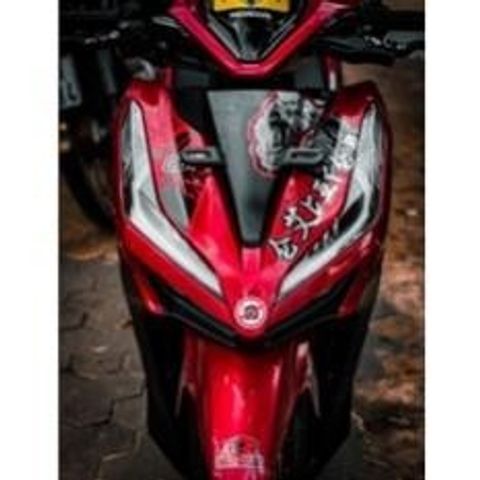TEM KINGKONG VARIO 150 ĐỎ (TEM VARIO CON KHỈ) - Decal Cao Cấp Nhất