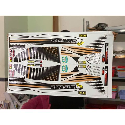 Tem Chế Wave Blade - Tặng Logo Ver 35