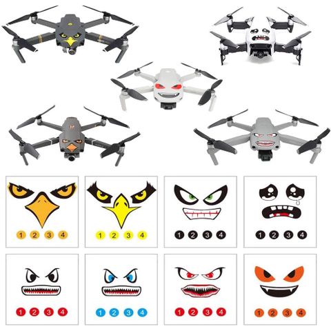 Miếng Dán Trang Trí Flycam Full 8 Hình