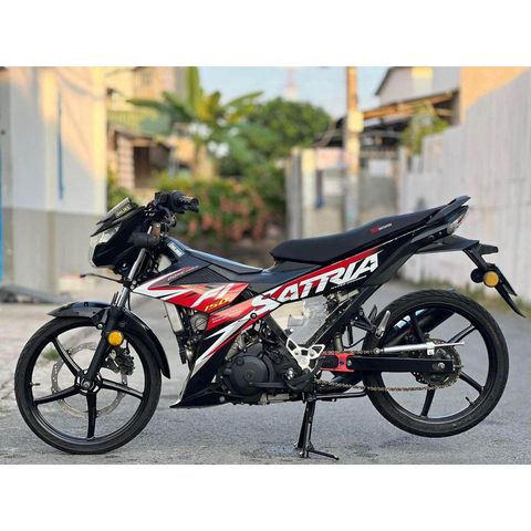[FreeShip] [Ảnh thật] Tem rời Satria150Fi - Mẫu trắng đỏ đen - Chuẩn From cực đẹp Quyen Decal