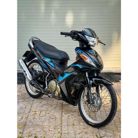 [FreeShip] [Ảnh thật] Tem rời Exciter135 - Mẫu SPARK Chữ Vàng - Tem xám xanh - Chuẩn From cực đẹp Quyen Decal