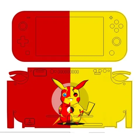 Skin Decal Dán Trang Trí Bảo Vệ Máy Chơi Game Nintendo Switch Lite