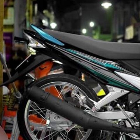 Tem Rời Xe Ex Nhỏ 2006 - 2010 Đen Phối Xanh Ngọc