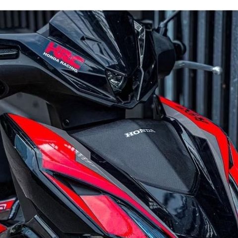 TEM DÁN HRC ĐỎ XE WINNER X V3 MÀU ĐEN CỰC ĐẸP - Decal Cao Cấp Nhất