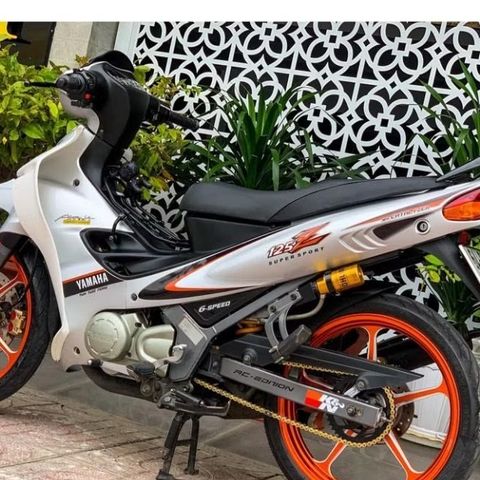 Tem Rời Dán Xe Ya Z Mẫu Zin Cam Bạc Cực Đẹp , Hàng 3 Lớp Chất Lượng Cao Quyen Decal