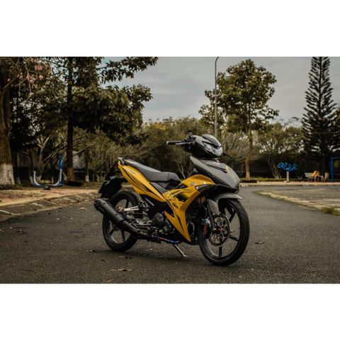 [FreeShip] [Ảnh thật] Tem rời Exciter150 - Mẫu MX KING vàng đen đơn giản nổi bật - Chuẩn From cực đẹp Quyen Decal