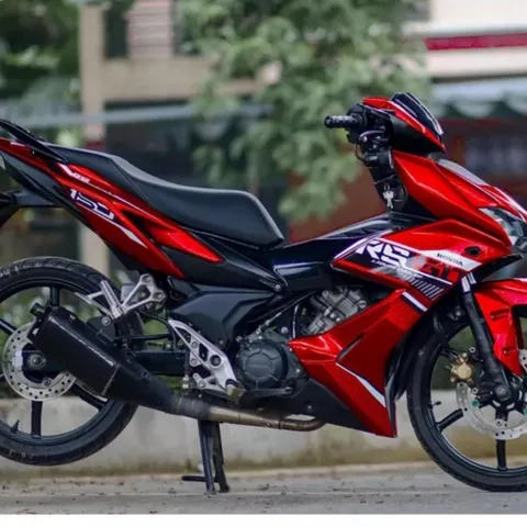 Tem Rời Winner X Rs 150 Dán Xe Đỏ  - Decal In Chất Lượng