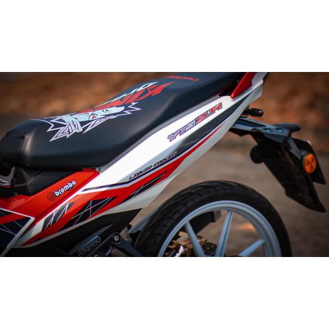 Tem rời Y15ZR cho Exciter 150 trắng đỏ đen cao cấp Quyen Decal