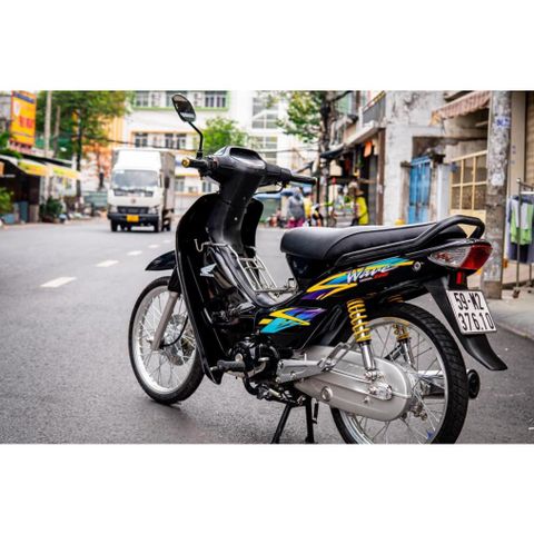 [FreeShip] [Ảnh thật] Tem rời Wave 110 - Mẫu vàng, tím, xanh - Chuẩn From cực đẹp Quyen Decal