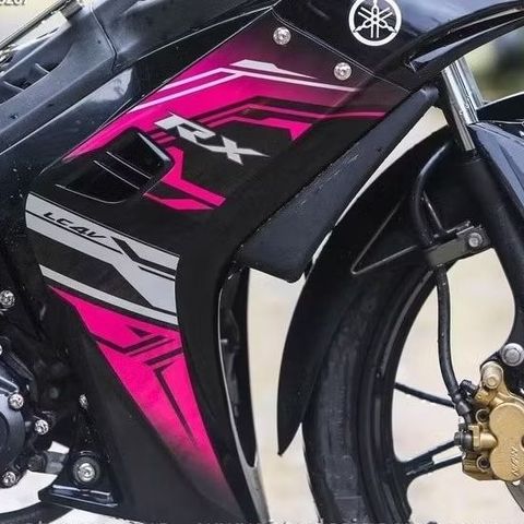 tem rời exciter 2006-2010 hồng đen mẫu mới 2023 , tem 3 lớp - Decal Cao Cấp Nhất
