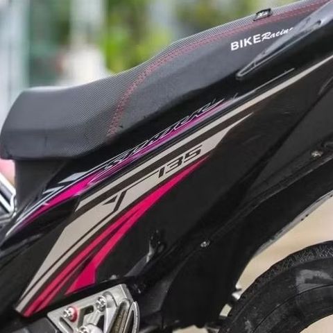 tem rời exciter 2006-2010 hồng đen mẫu mới 2023 , tem 3 lớp - Decal Cao Cấp Nhất