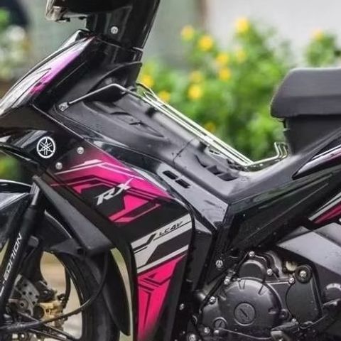 tem rời exciter 2006-2010 hồng đen mẫu mới 2023 , tem 3 lớp - Decal Cao Cấp Nhất