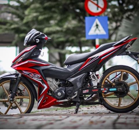 Tem Rời Honda Winner V1 Rs Đỏ Đen  - Decal In Chất Lượng