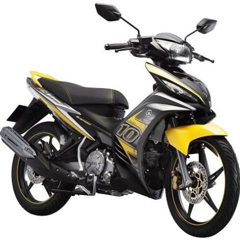 Tem Rời Decal Xe Ex 135 Số 10 Vàng Xám  - Decal In Chất Lượng