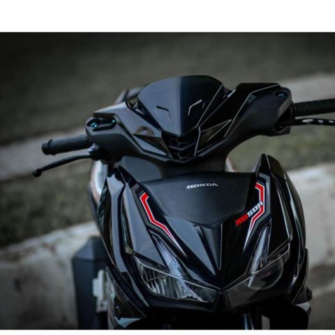 [Siêu Sale] TEM RỜI mẫu RS150 đỏ hot 2022 cho Winner X đen - tem 3 lớp cao cấp không bay màu Quyen Decal